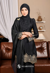 ATELIA KURUNG (MODERN BLACK)