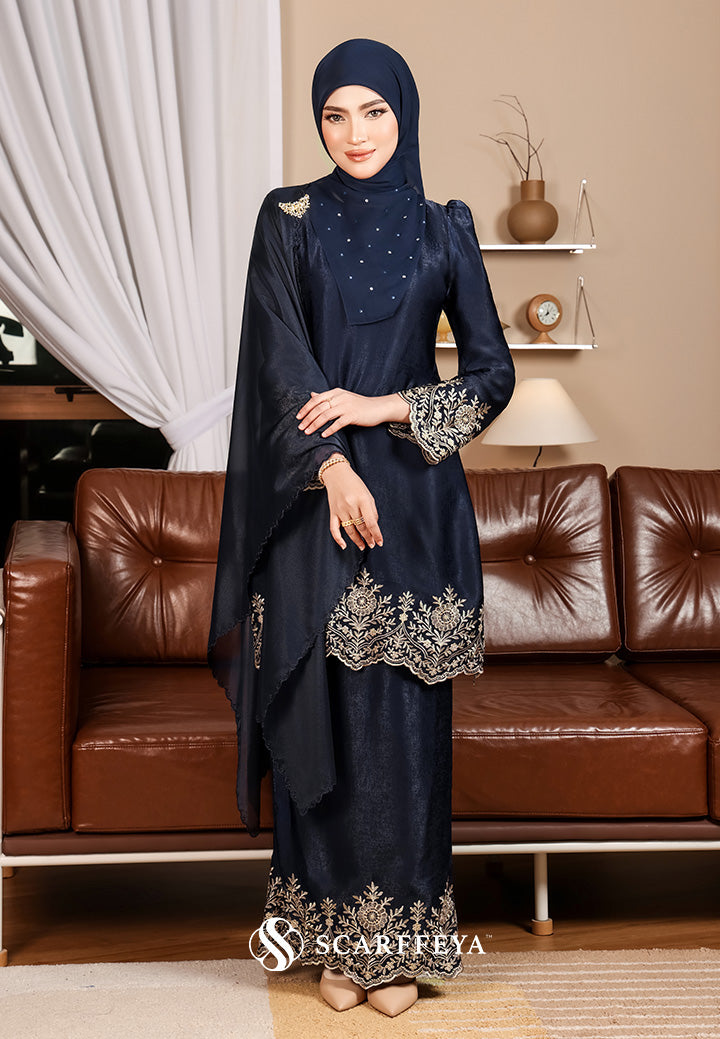 ATELIA KURUNG (NAVY BLUE)