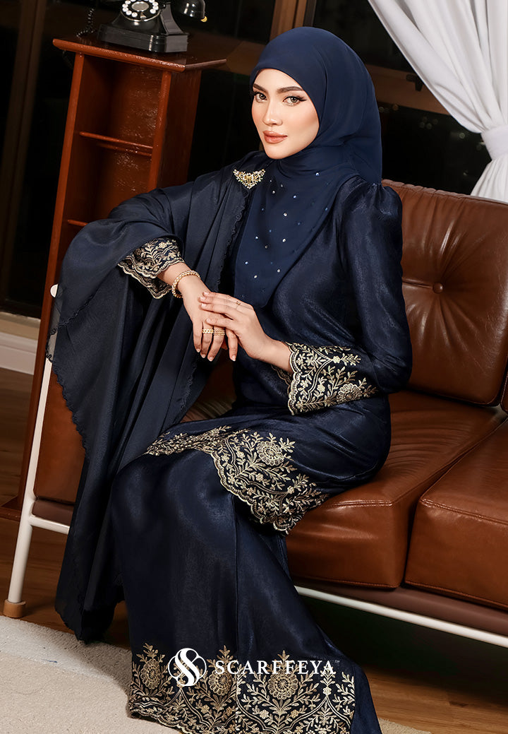 ATELIA KURUNG (NAVY BLUE)