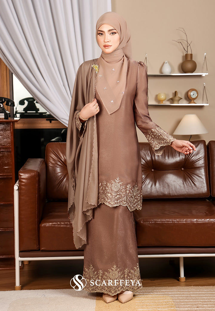 ATELIA KURUNG (NUDE BROWN)