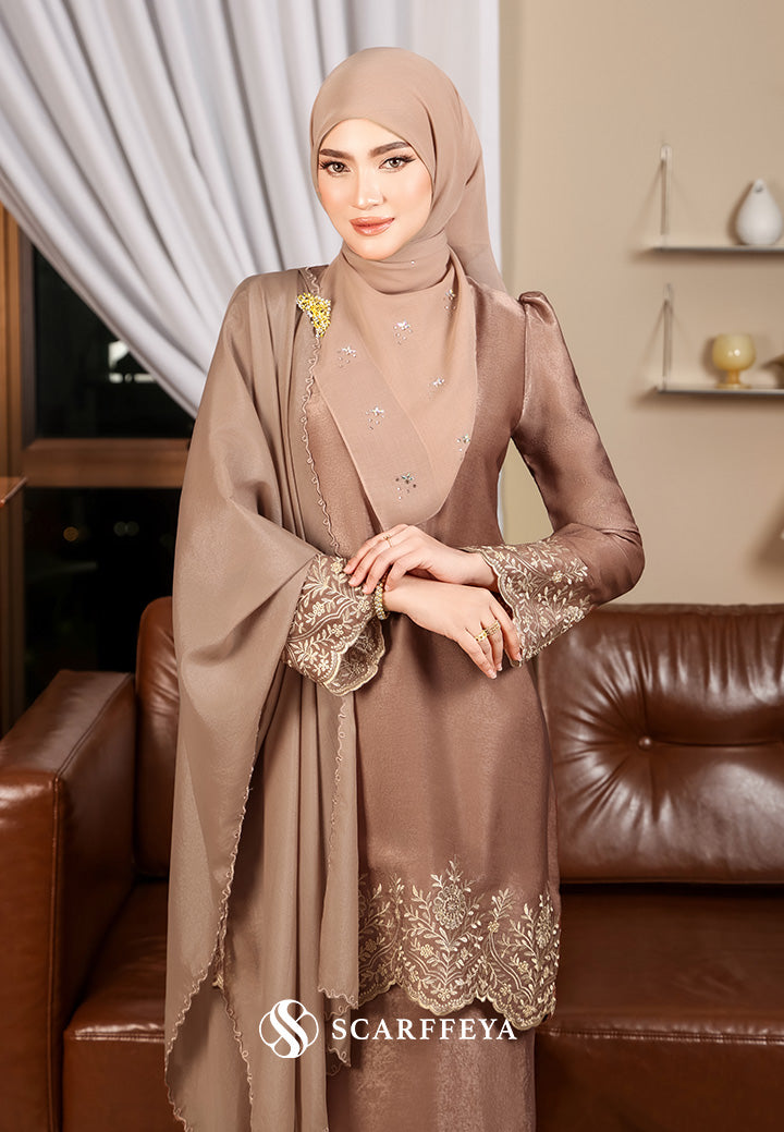 ATELIA KURUNG (NUDE BROWN)