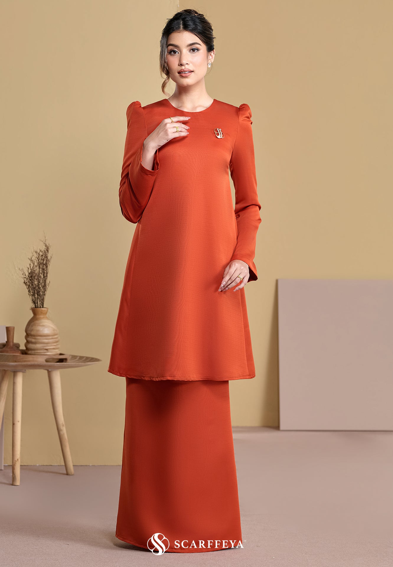 DARLYN KURUNG (BRICK TANGERINE)