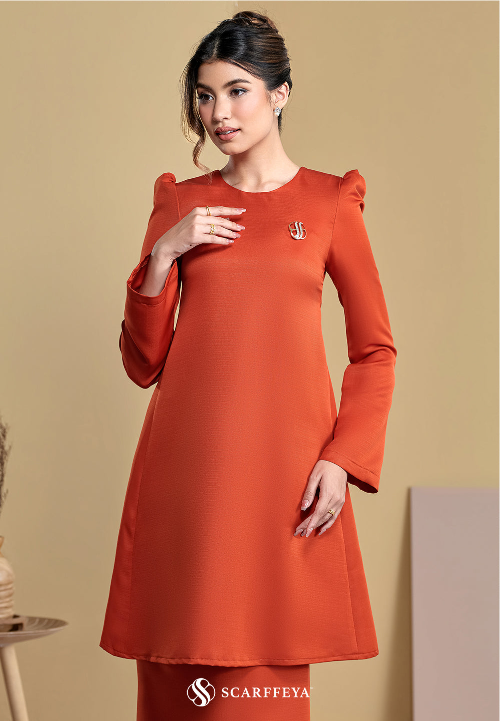 DARLYN KURUNG (BRICK TANGERINE)