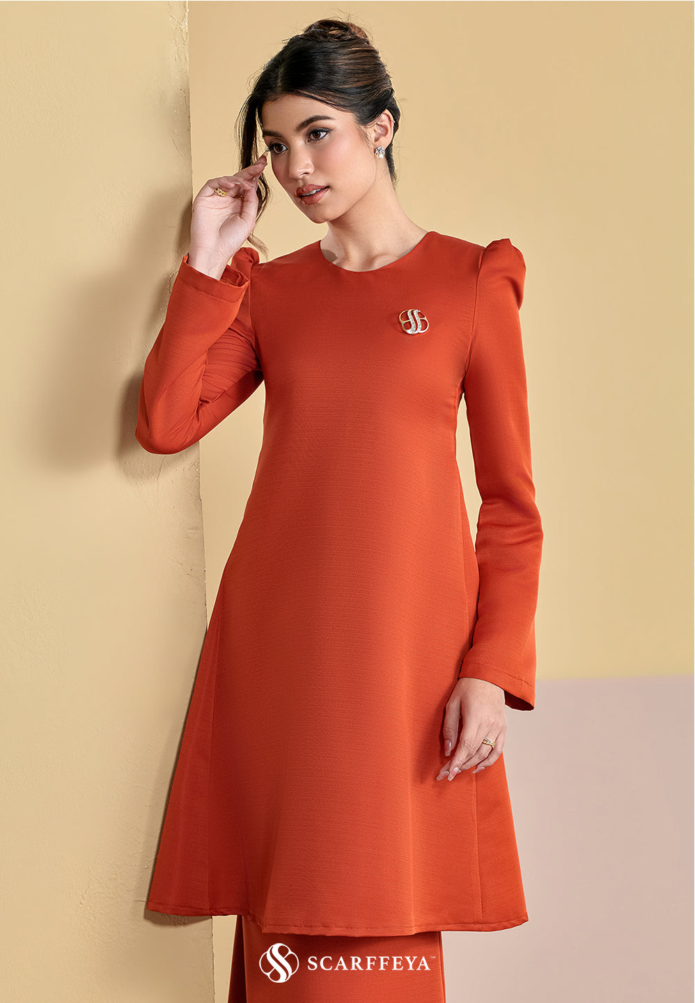 DARLYN KURUNG (BRICK TANGERINE)