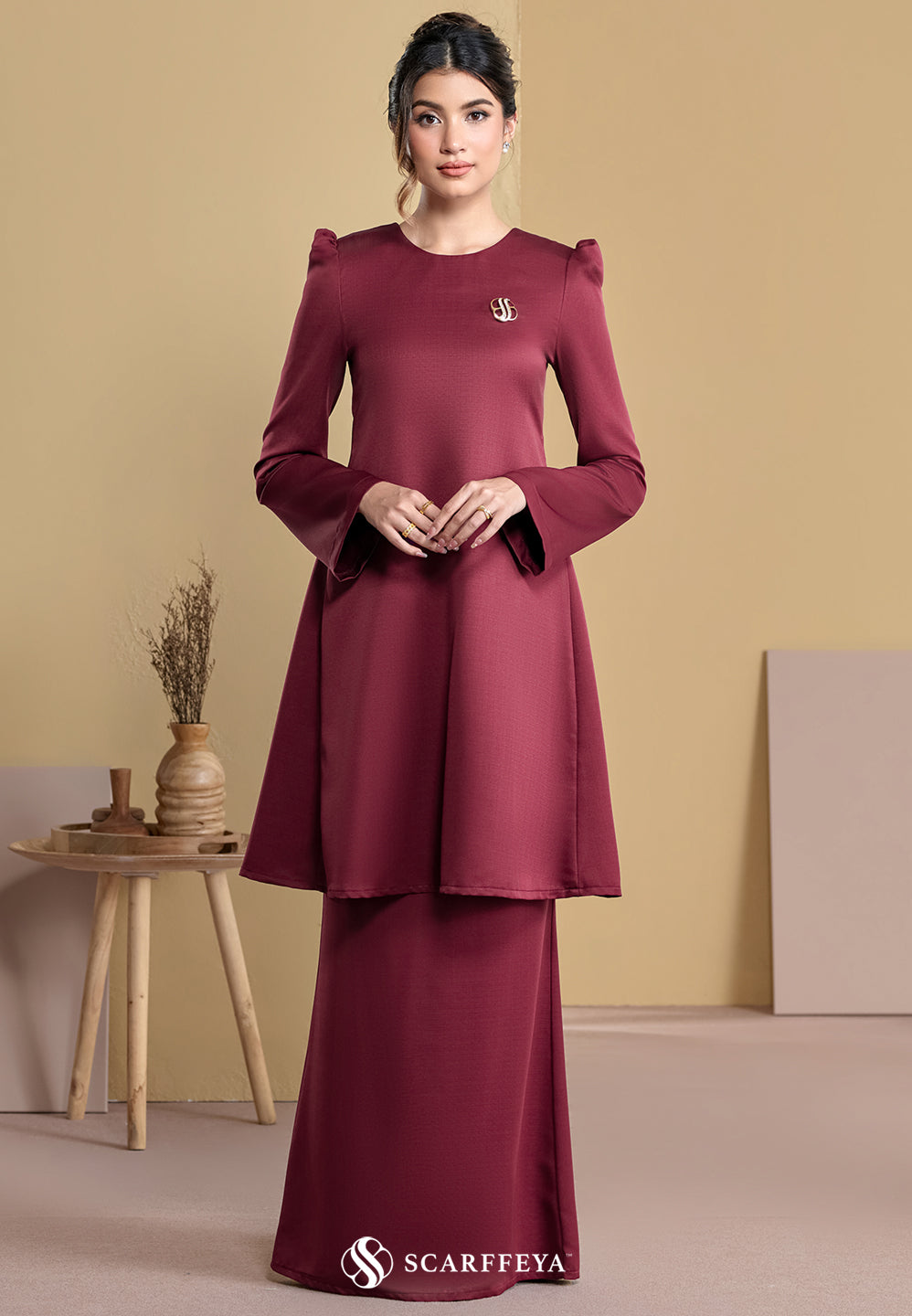 DARLYN KURUNG (GLAM MAROON)