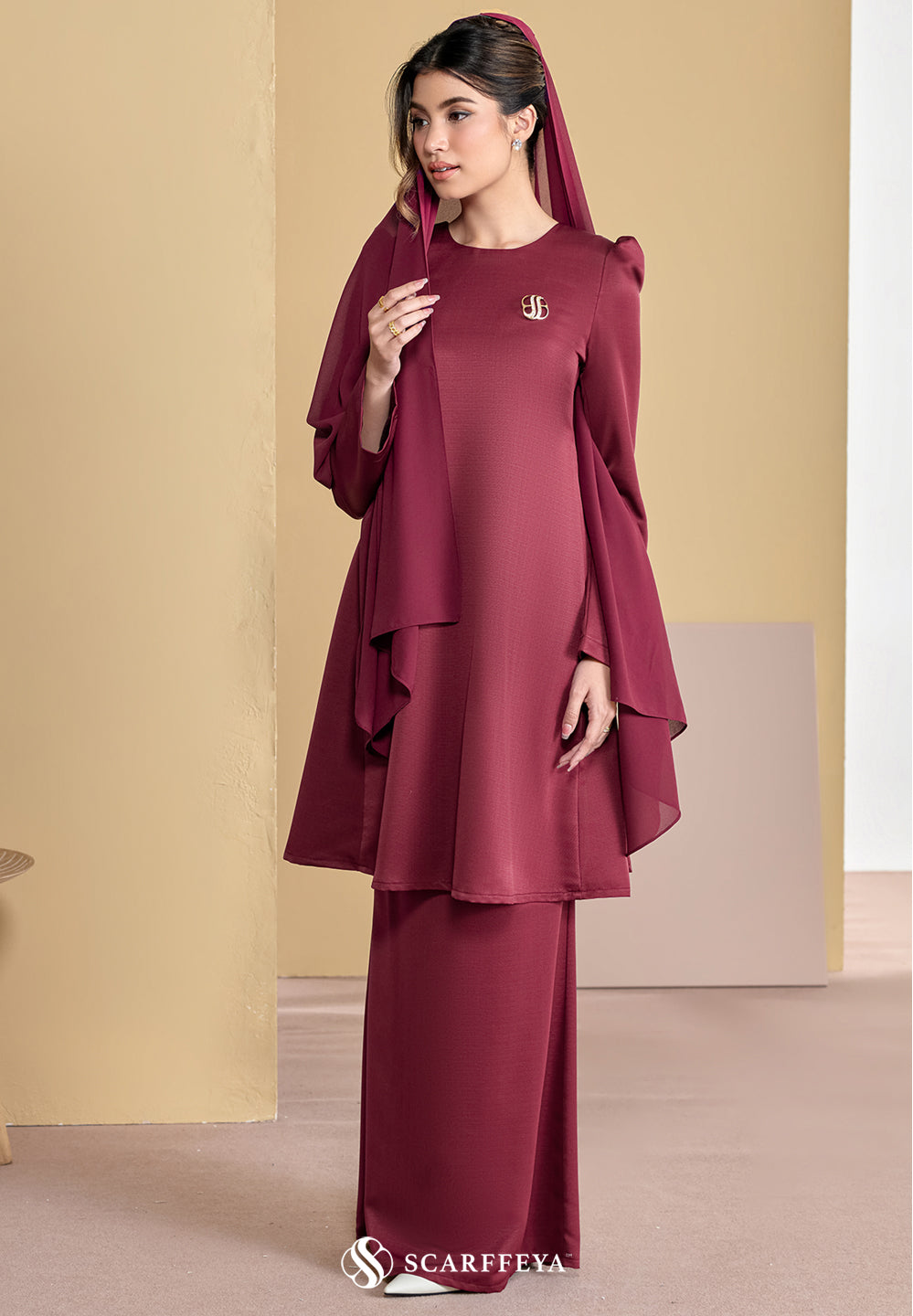 DARLYN KURUNG (GLAM MAROON)