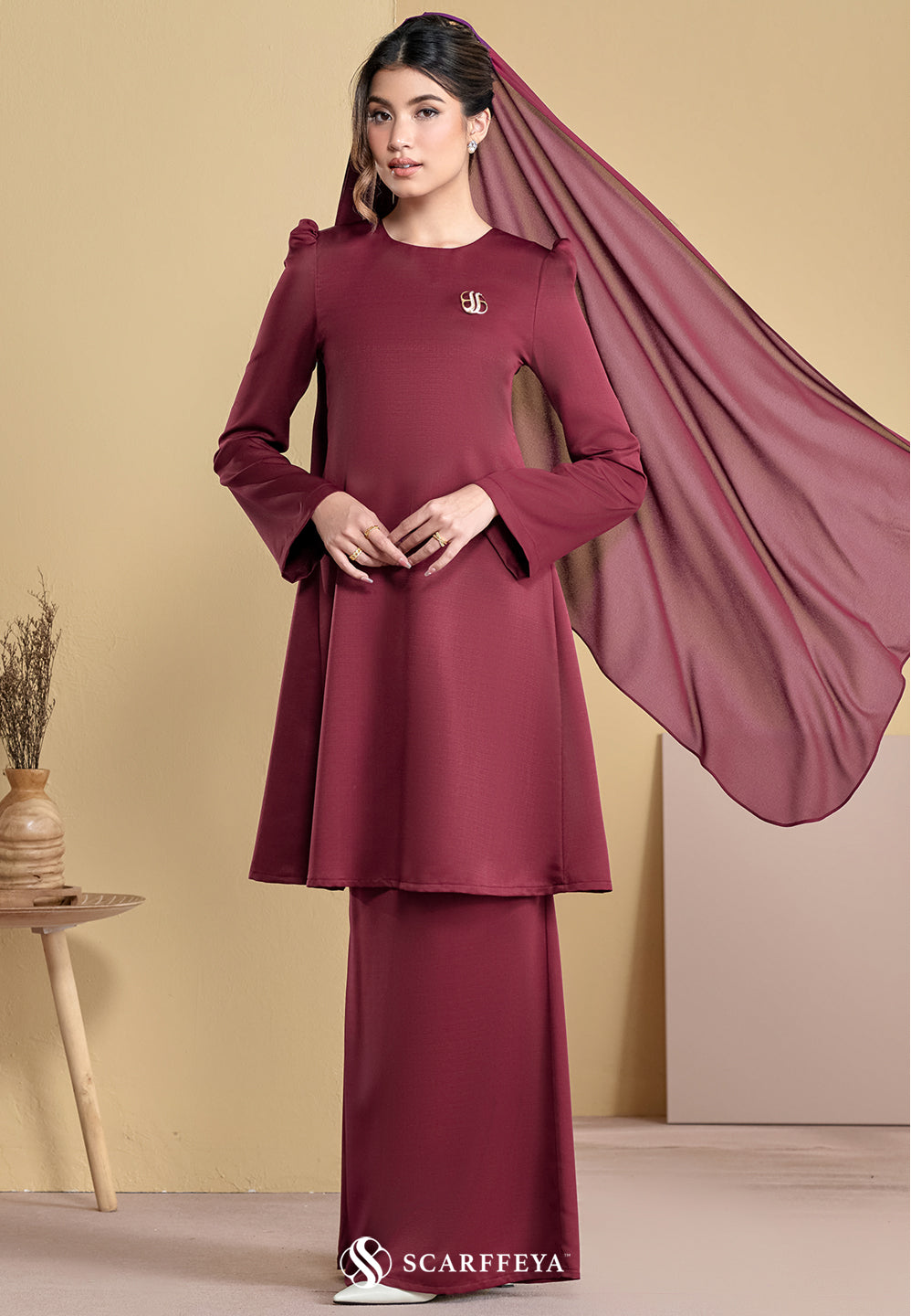 DARLYN KURUNG (GLAM MAROON)