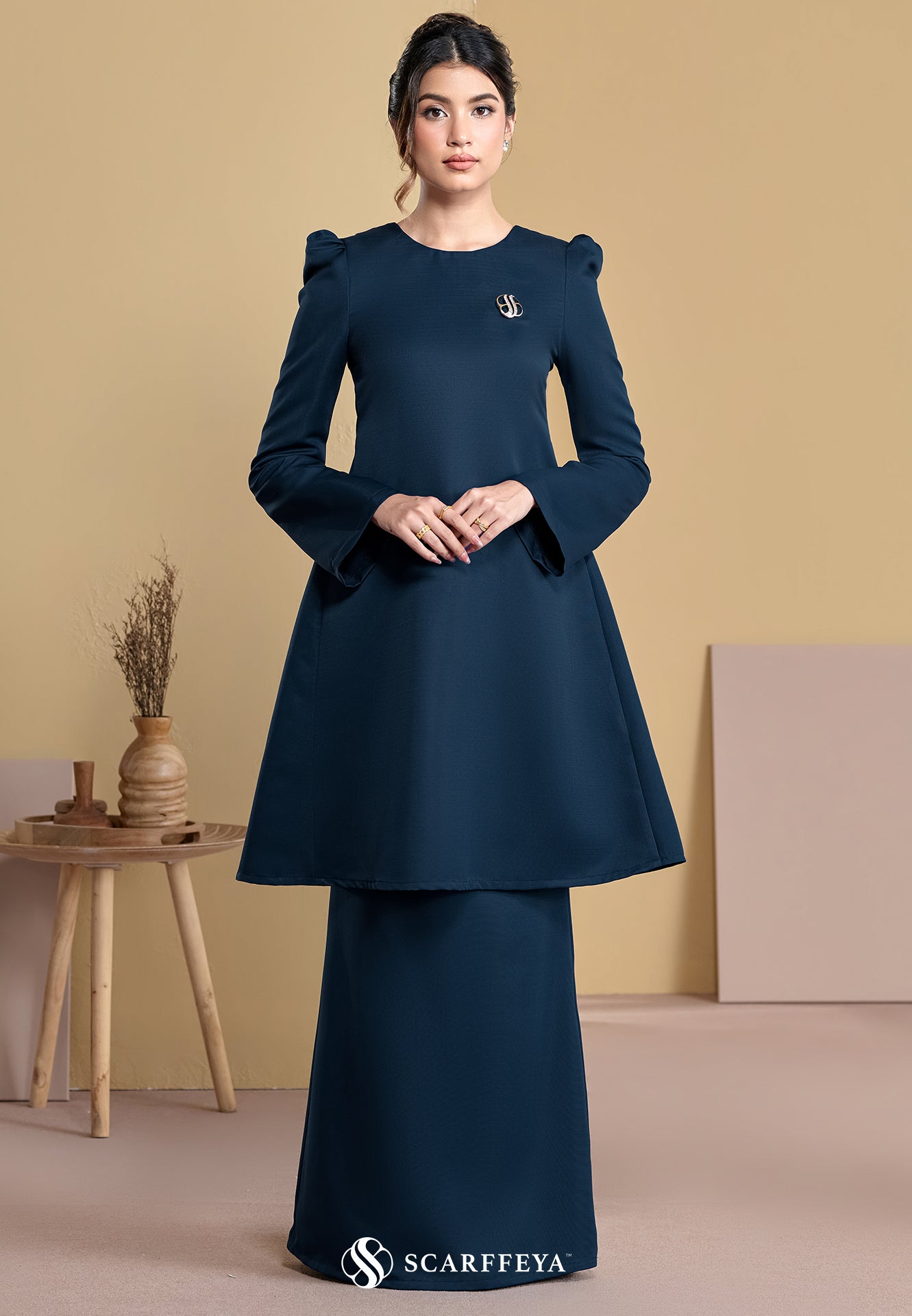 DARLYN KURUNG (NAVY BLUE)