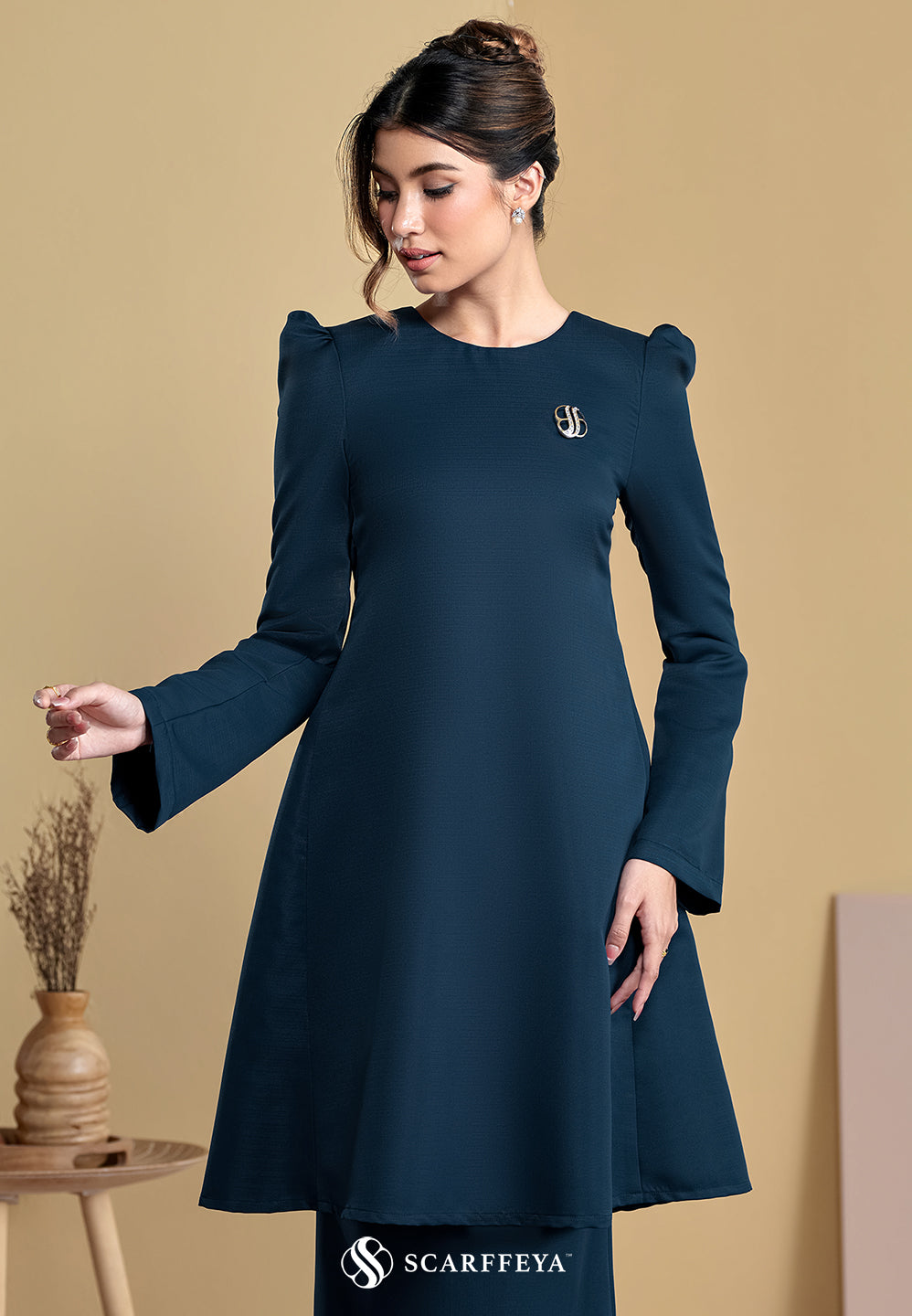 DARLYN KURUNG (NAVY BLUE)