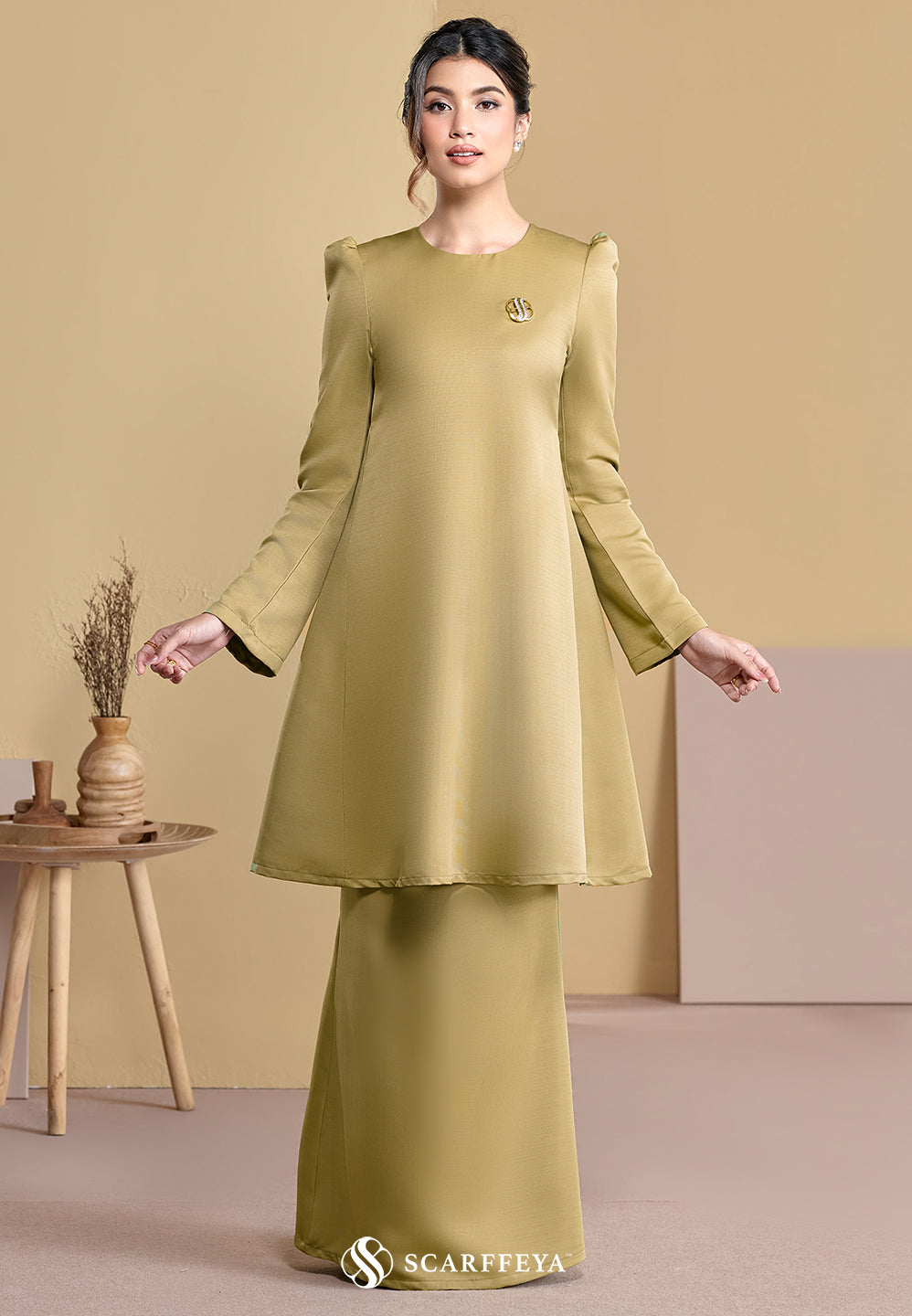 DARLYN KURUNG (OLIVE BROWN)