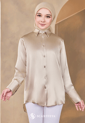 EVA BLOUSE (NUDE CHAMPAGNE)