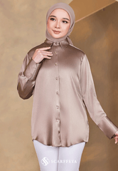 EVA BLOUSE (ROYAL TAUPE)