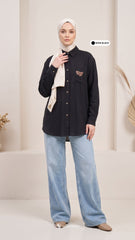 FREYA LINEN (NOIR BLACK)