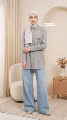 FREYA LINEN (PEARL SILVER)