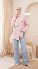 FREYA LINEN (ROSE PINK)