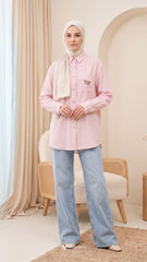 FREYA LINEN (ROSE PINK)