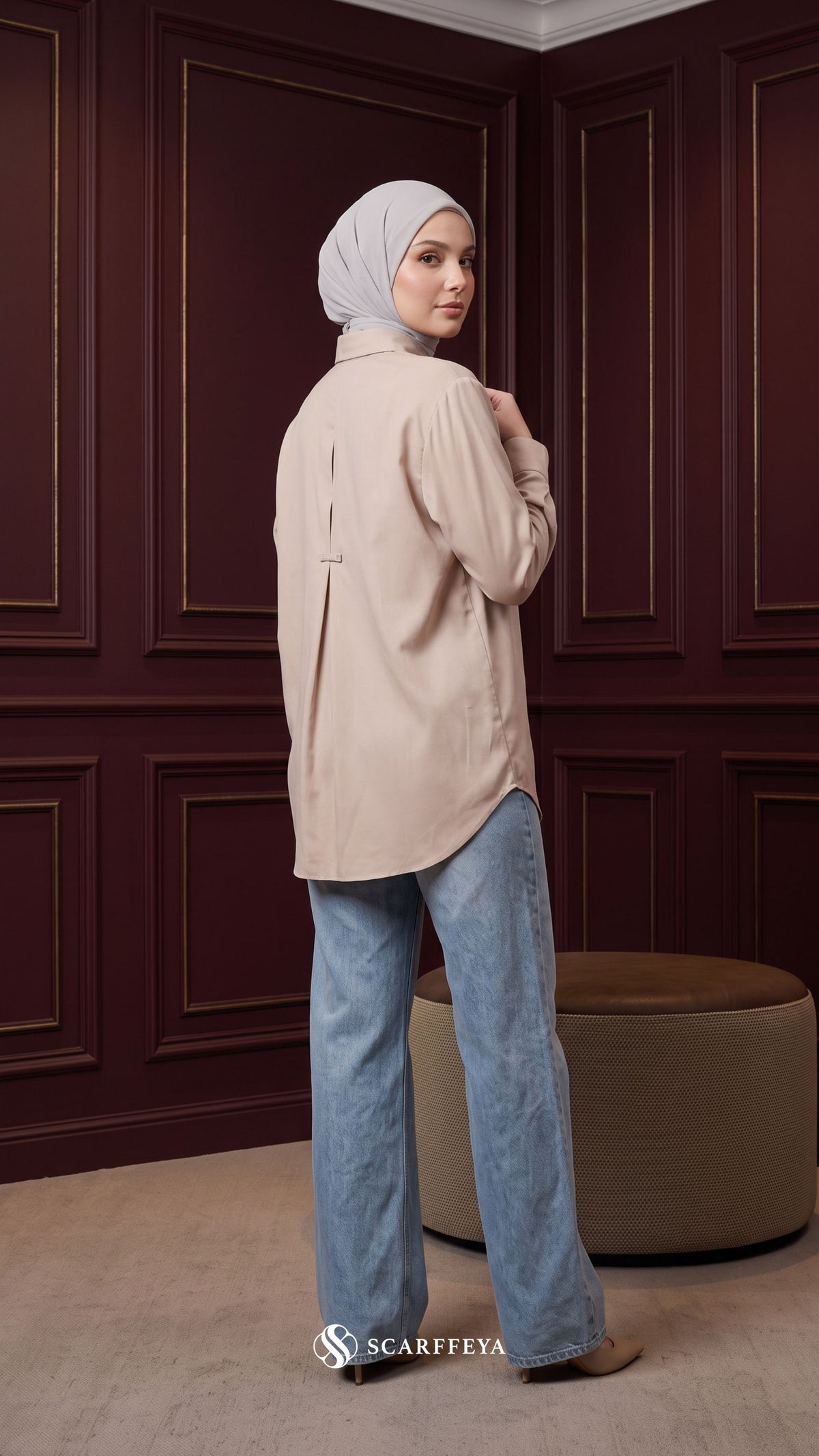 MOURA CASUAL SHIRT (BUTTERSCOTCH LATTE)