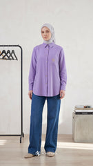 MOURA CASUAL SHIRT (MISTY LAVENDER)