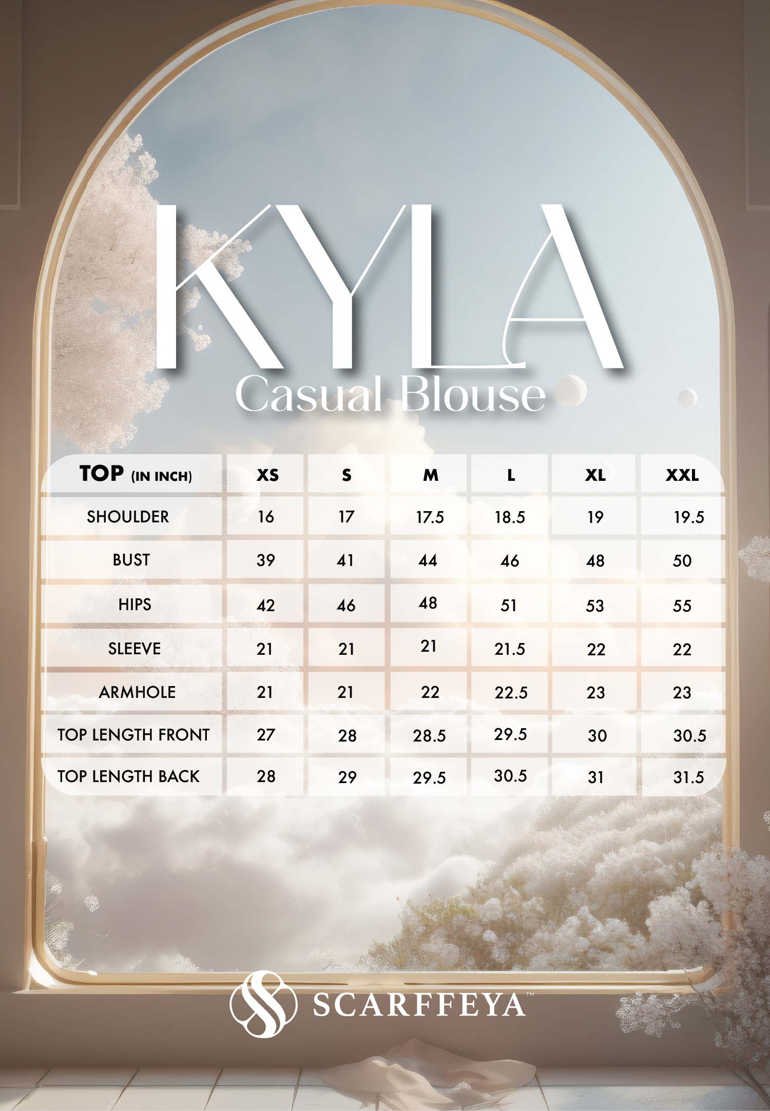 KYLA CASUAL BLOUSE (OLIVE GOLD)