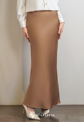 NELLY SKIRT (MOCHA BROWN)