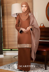 PIETRA KURUNG MODEN (DARK BROWN)