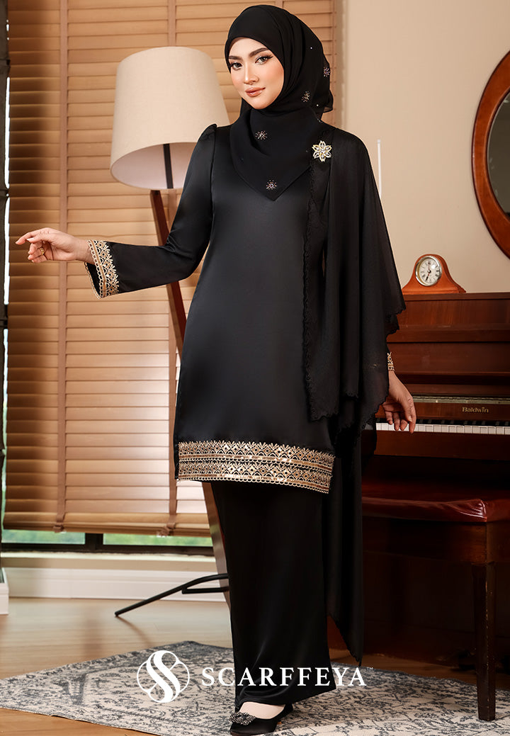 PIETRA KURUNG MODEN (MODERN BLACK)