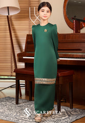 PIETRA KURUNG KIDS (EMERALD GREEN)