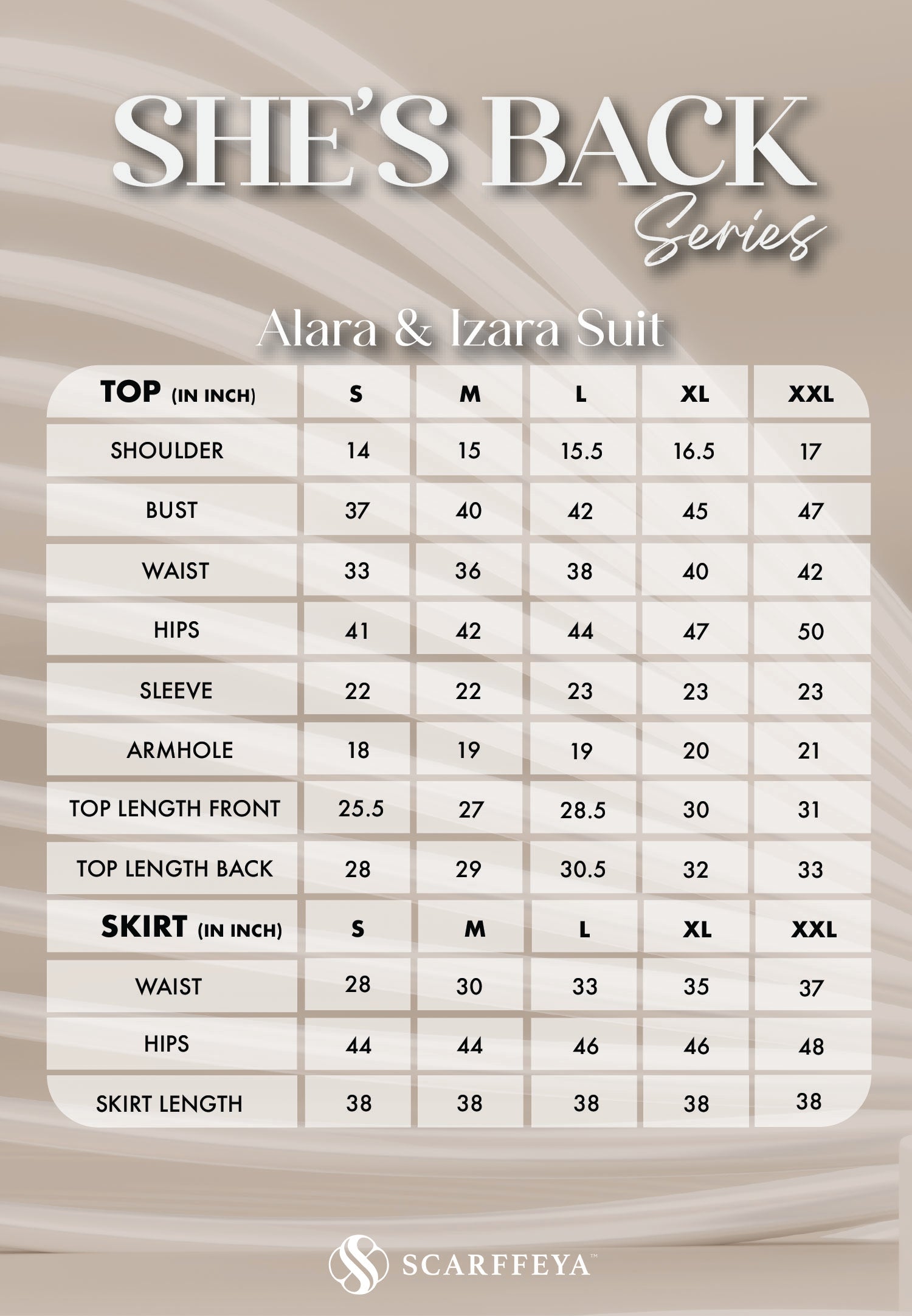 ALARA SUIT (MOSS BROWN)