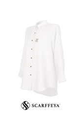 TARA CASUAL BLOUSE (CLASSY WHITE)