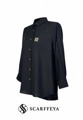 TARA CASUAL BLOUSE (MODERN BLACK)