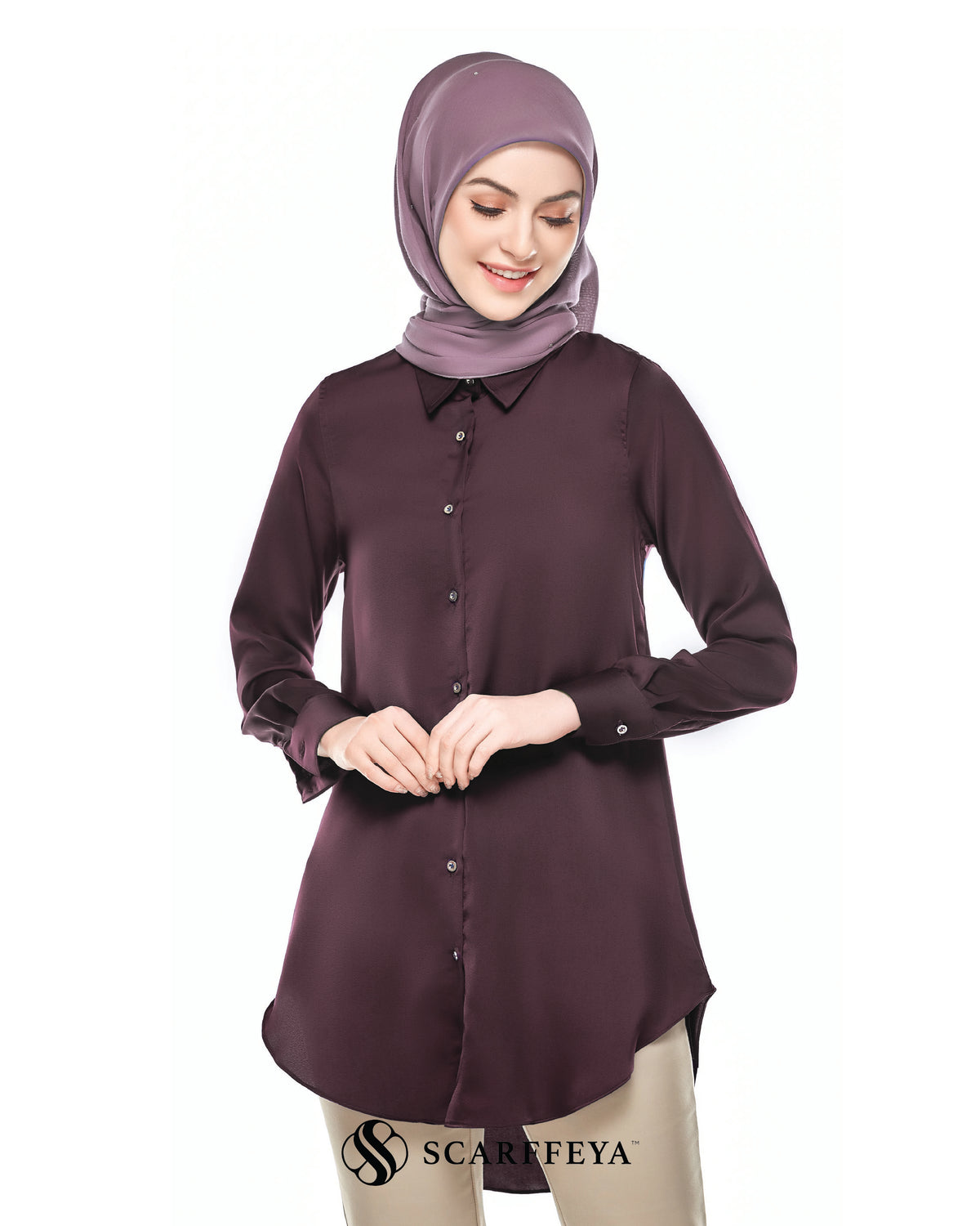 VERA BASIC PLUM BROWN