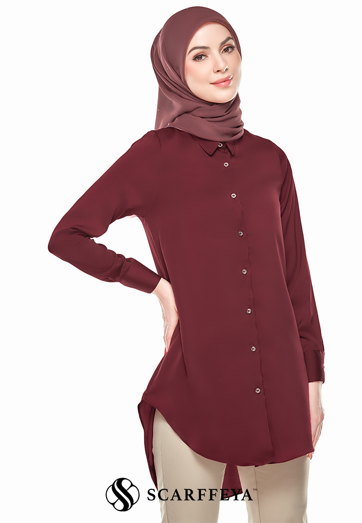 VERA BASIC RUBY MAROON