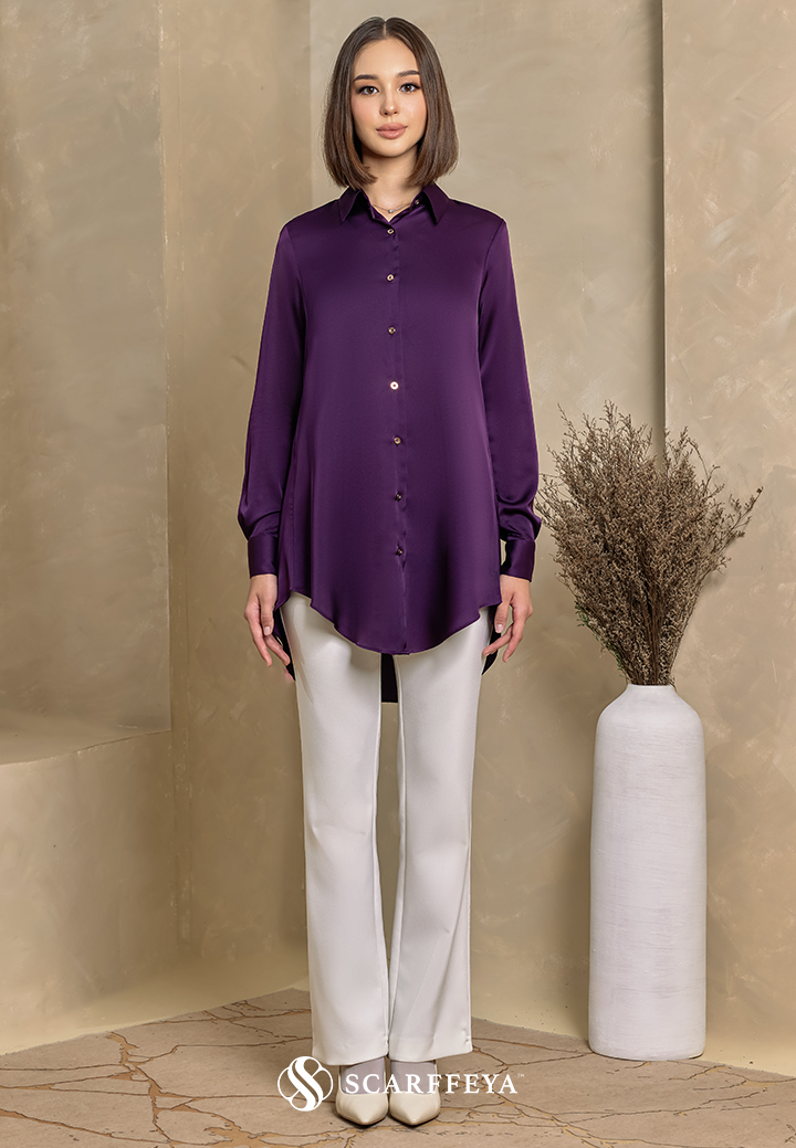 YARA BLOUSE (DARK PURPLE)