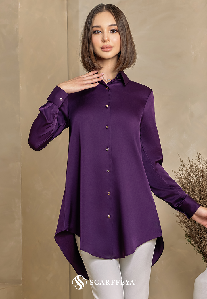 YARA BLOUSE (DARK PURPLE)