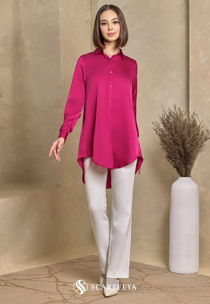 YARA BLOUSE (HOT PINK)