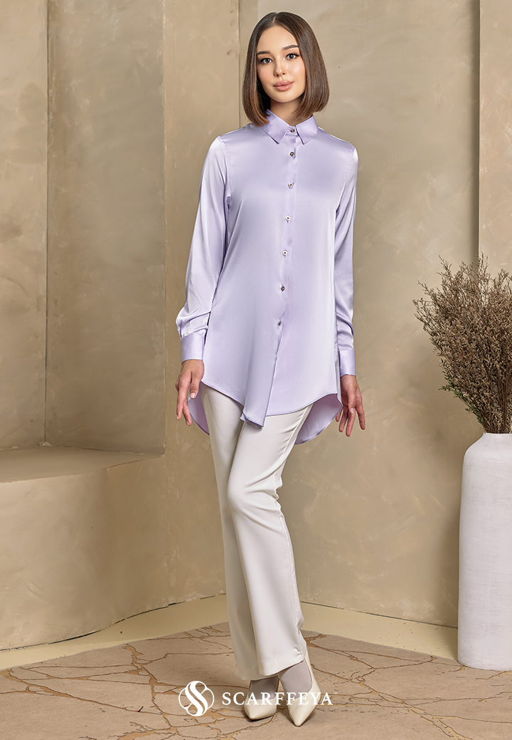 YARA BLOUSE (LILAC PURPLE)