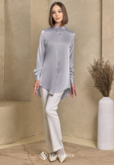 YARA BLOUSE (METALLIC SILVER)