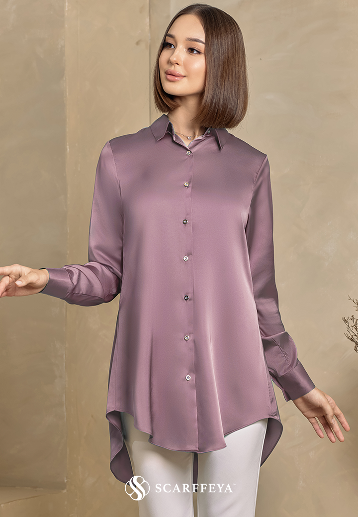 YARA BLOUSE (PASTEL PURPLE)