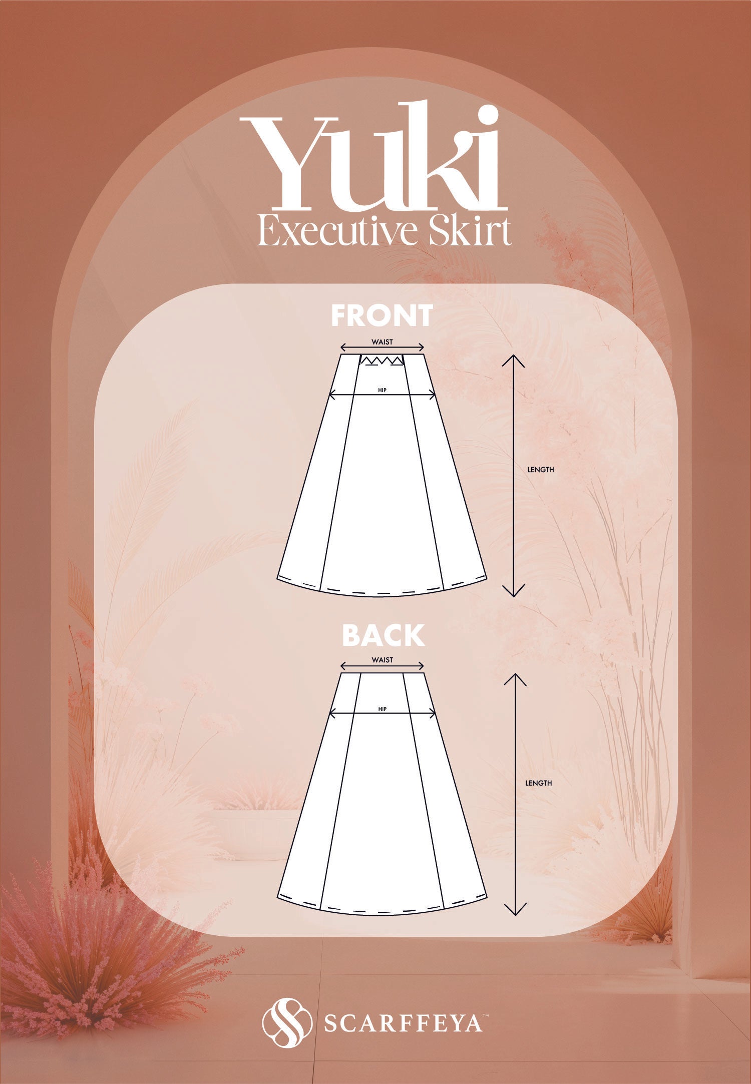 YUKI SKIRT (MODERN BLACK)