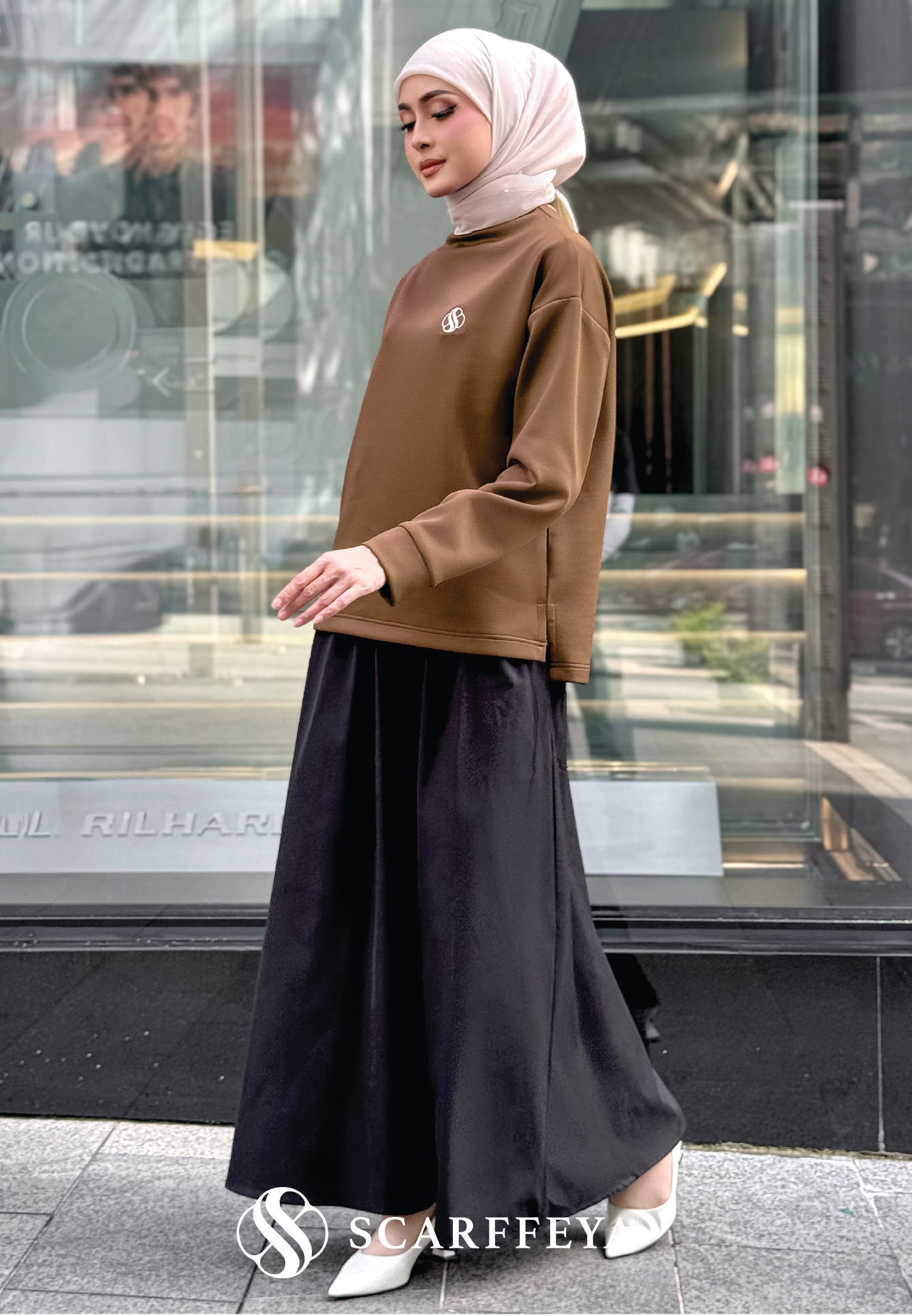 ZEYA JUMPER (AMBER BROWN)