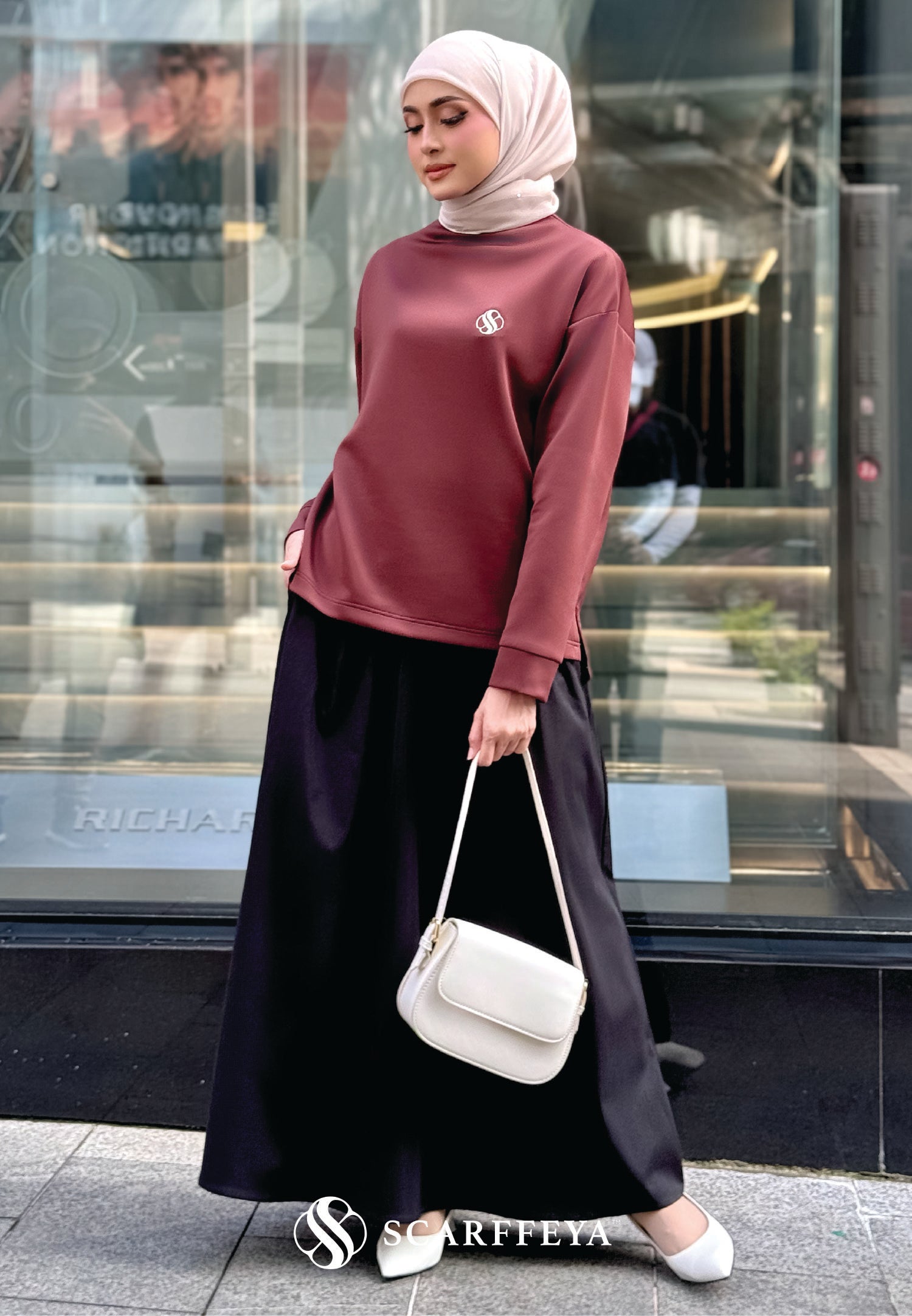 ZEYA JUMPER (DARK BROWN)
