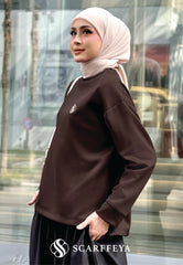 ZEYA JUMPER (RICH BROWN)