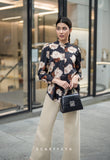 FIORE CASUAL BLOUSE (DELECIA BLACK)