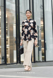 FIORE CASUAL BLOUSE (DELECIA BLACK)