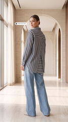 EVYA STRIPE (AMETHYST GREY)