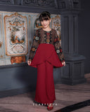 RATNA SARI PEPLUM (GLAM MAROON)