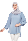 ZENIA EXECUTIVE BLOUSE (POWDER BLUE)