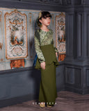RATNA SARI PEPLUM (ORIENTAL GREEN)