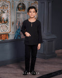 LUTH MIKHAEL KURTA KIDS (RICH BLACK)