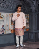 ZAYN MALEEQ KURTA (DUSTY PINK)